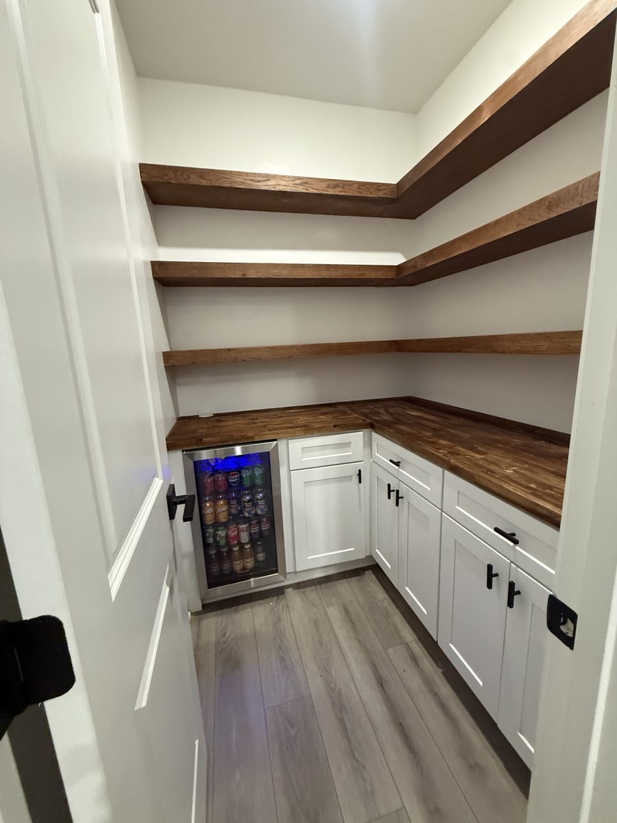 Custom Pantry Shelving